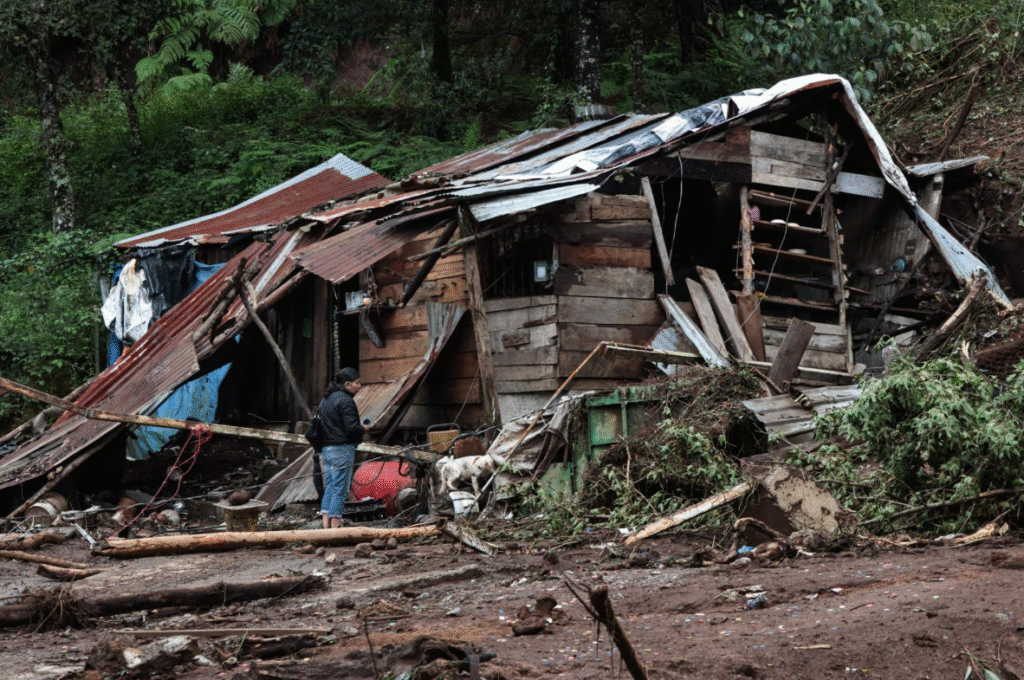 Lluvias en la Sierra Norte de Puebla
