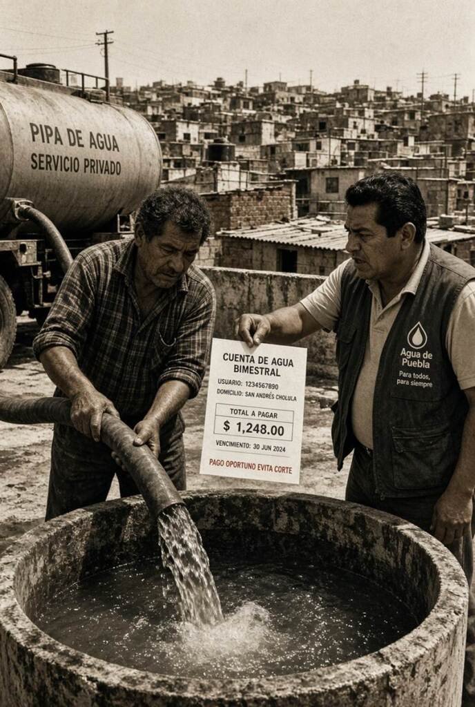 Agua de Puebla incumple
