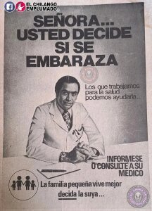 Carteles del Consejo Nacional de la Población (Conapo) a favor de las famílias pequeñas en la década de 1970 / Imagen: redes sociales