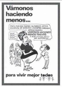 Carteles del Consejo Nacional de la Población (Conapo) a favor de las famílias pequeñas en la década de 1970 / Imagen: redes sociales
